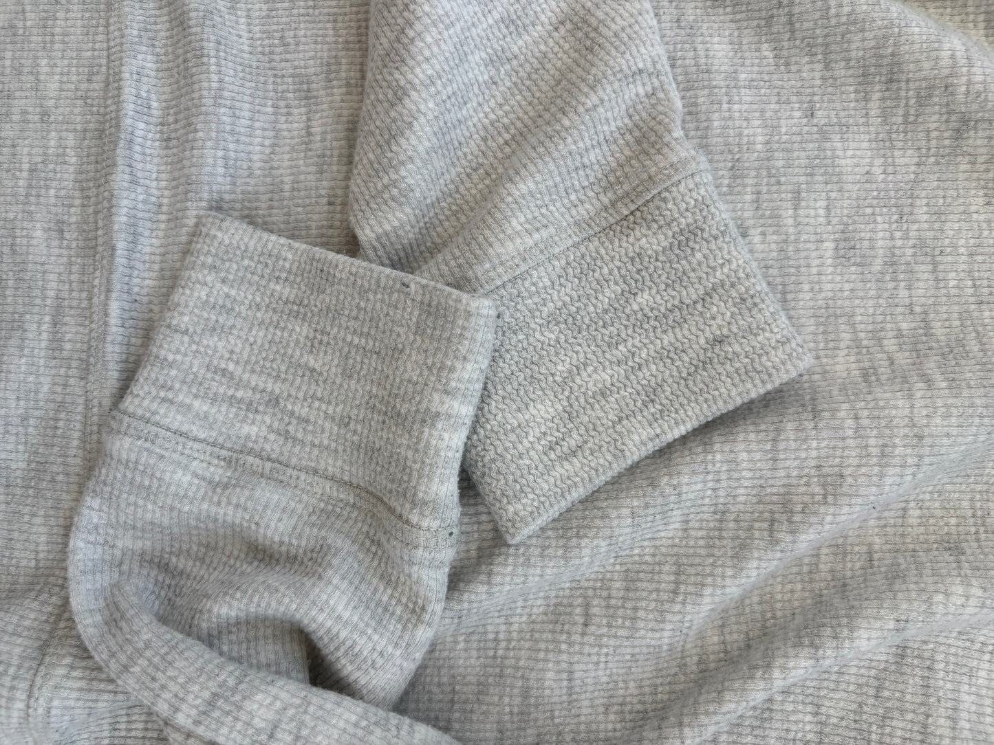 Jockey Grey Ribbed Sweatset | XS Oversized (O50M10)