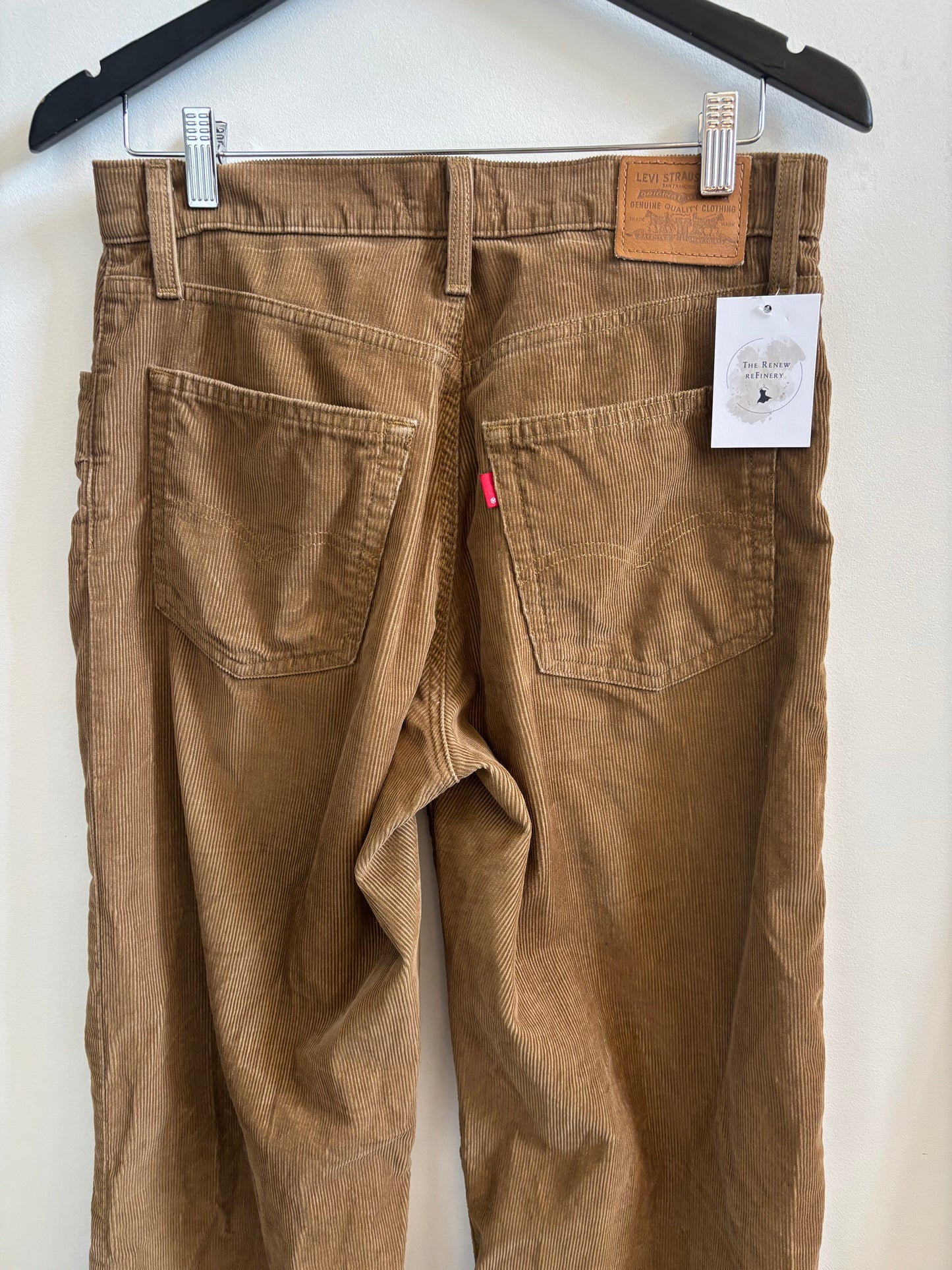 Levi's Baggy Dad Jeans in Brown Corduroy | 28