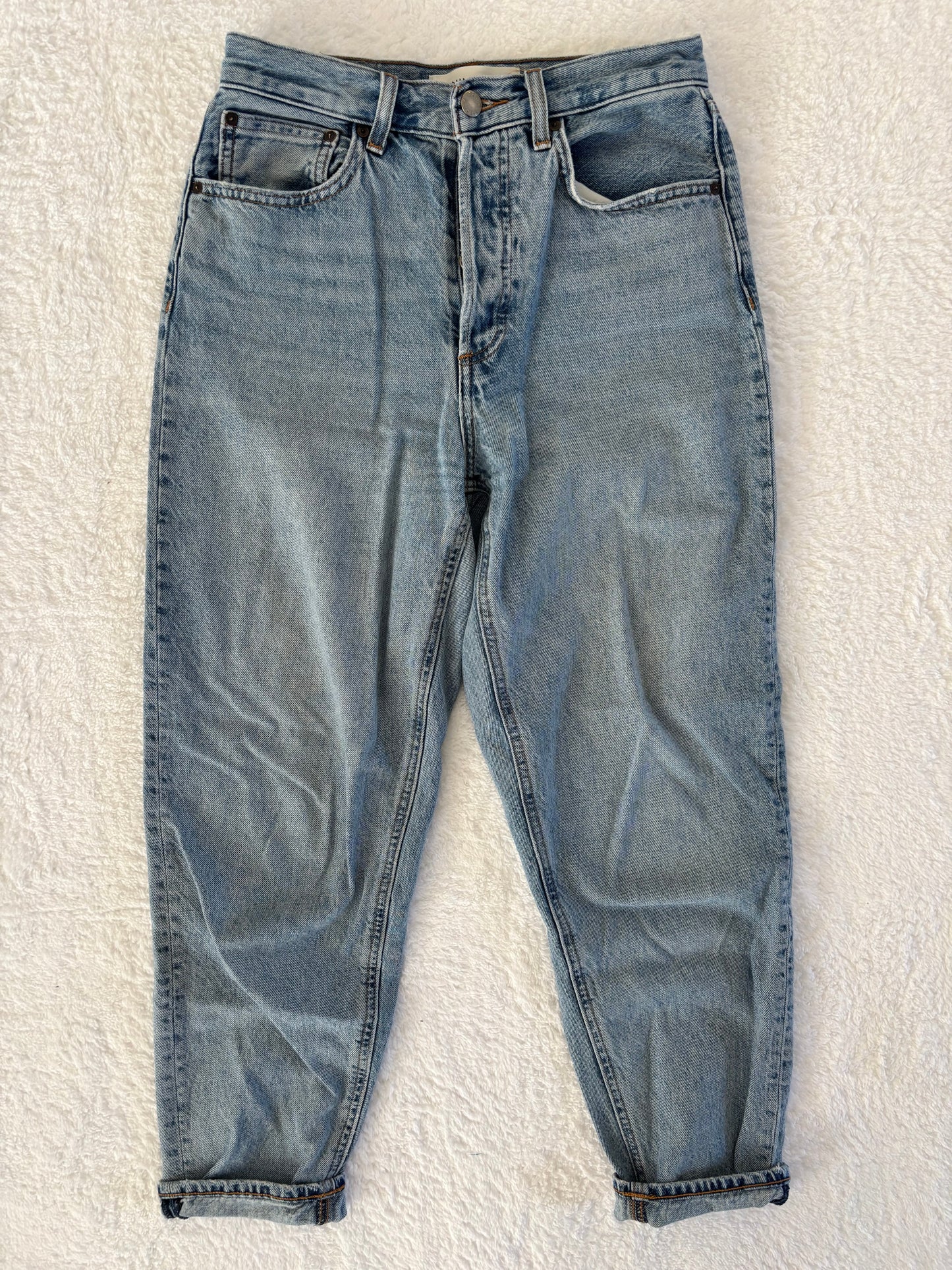 Denim Forum Claudia High Rise Baggy Denim | 26 (loose fitting, could fit sz 27)