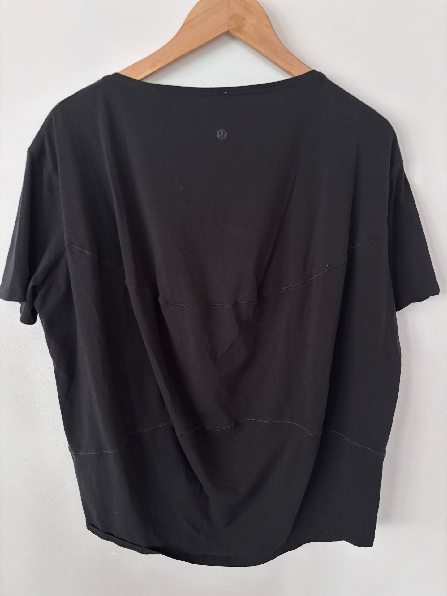 Lululemon Back In Action Organic Cotton T-Shirt | Sz Large Approx