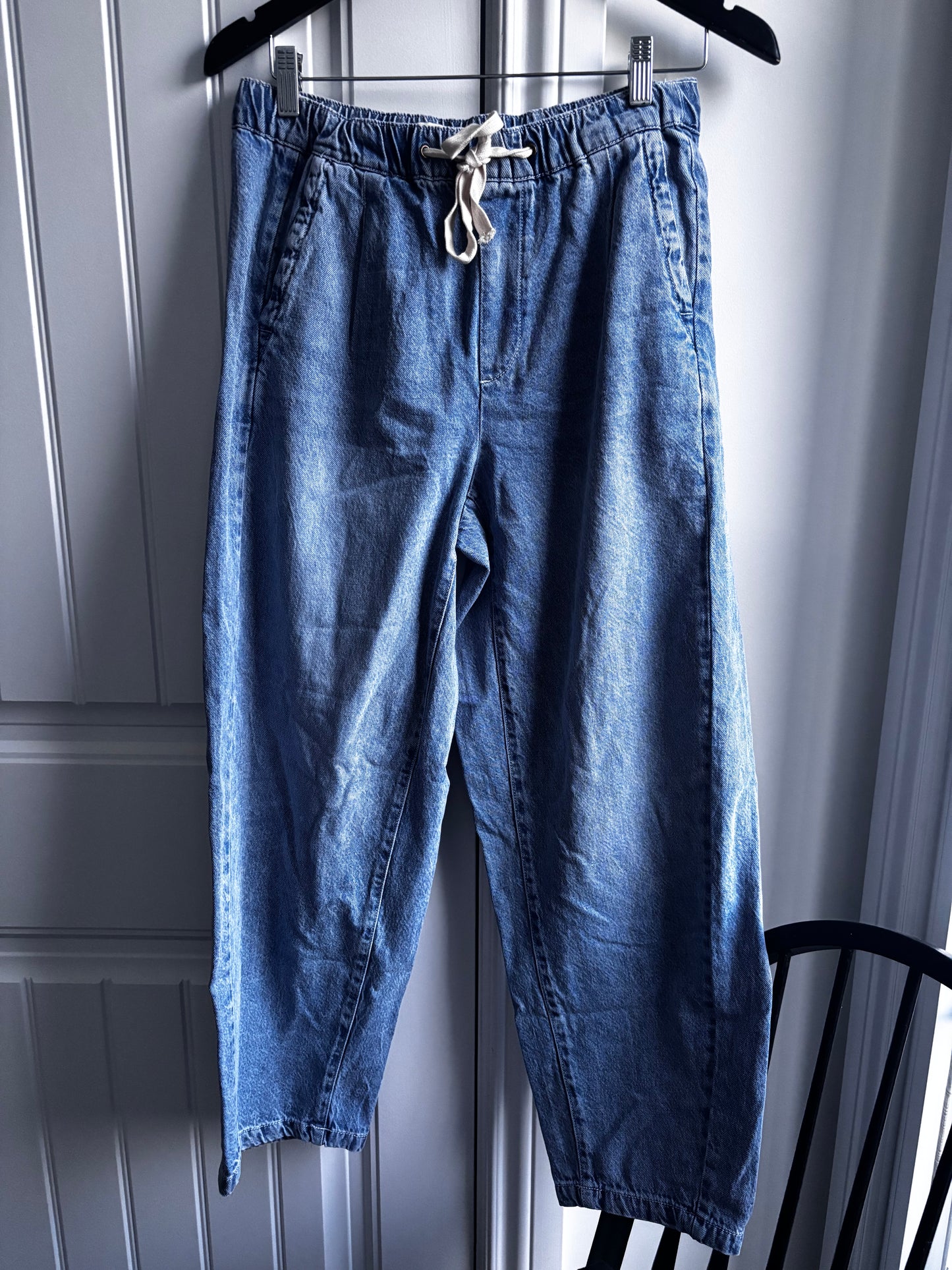 Velvet Heart Denim Barrel Leg Joggers | Sz Small
