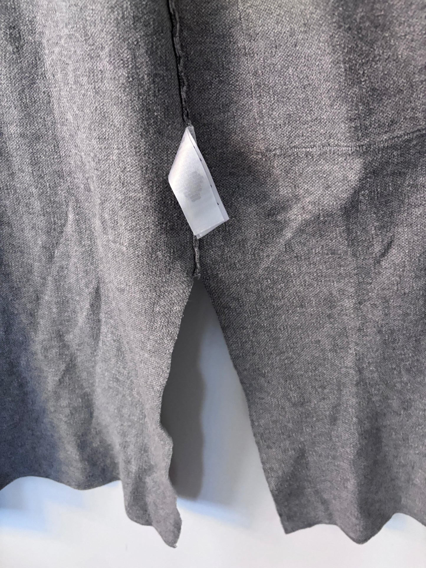 Jessica Simpson Grey Animal Print Cardigan | Sz Medium (Fits Like Small)(F06O9)