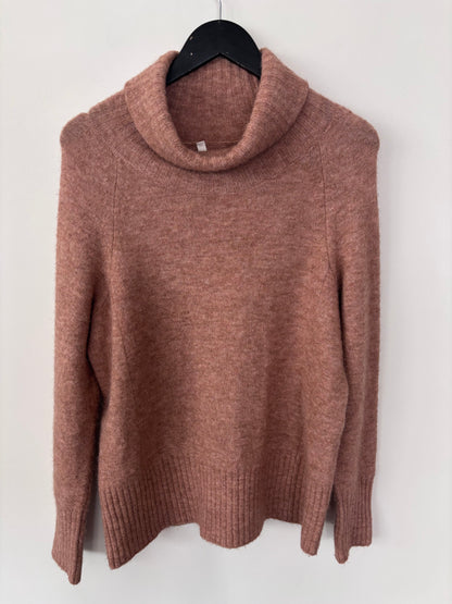 Babaton The Group Chapais Alpaca Blend Slouchy Cowlneck Sweater | Sz Small (fits Medium)