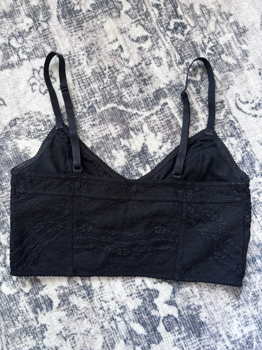 Free People Longline Lace Bralette | Sz Small