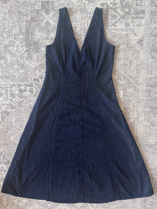 RW&Co Denim Midi A-Line Dress | Sz Medium