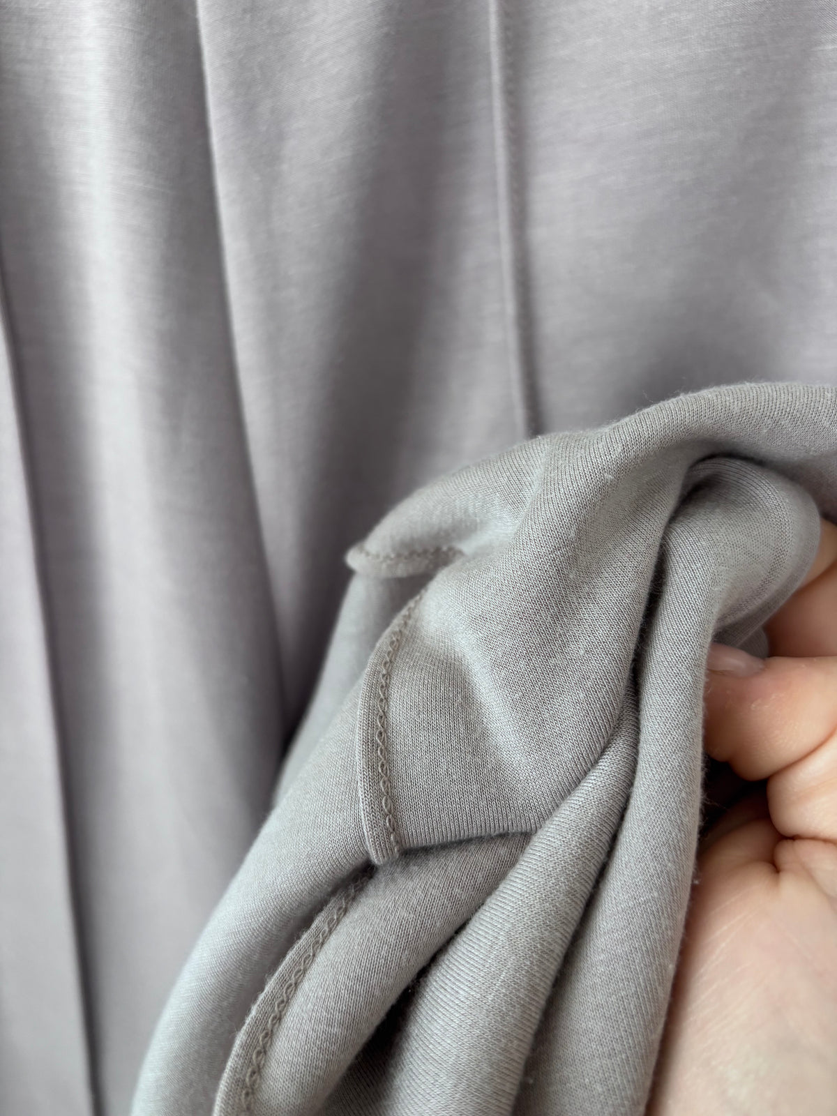 Sage Collective Soft Trousers in Taupe Grey | Sz Small