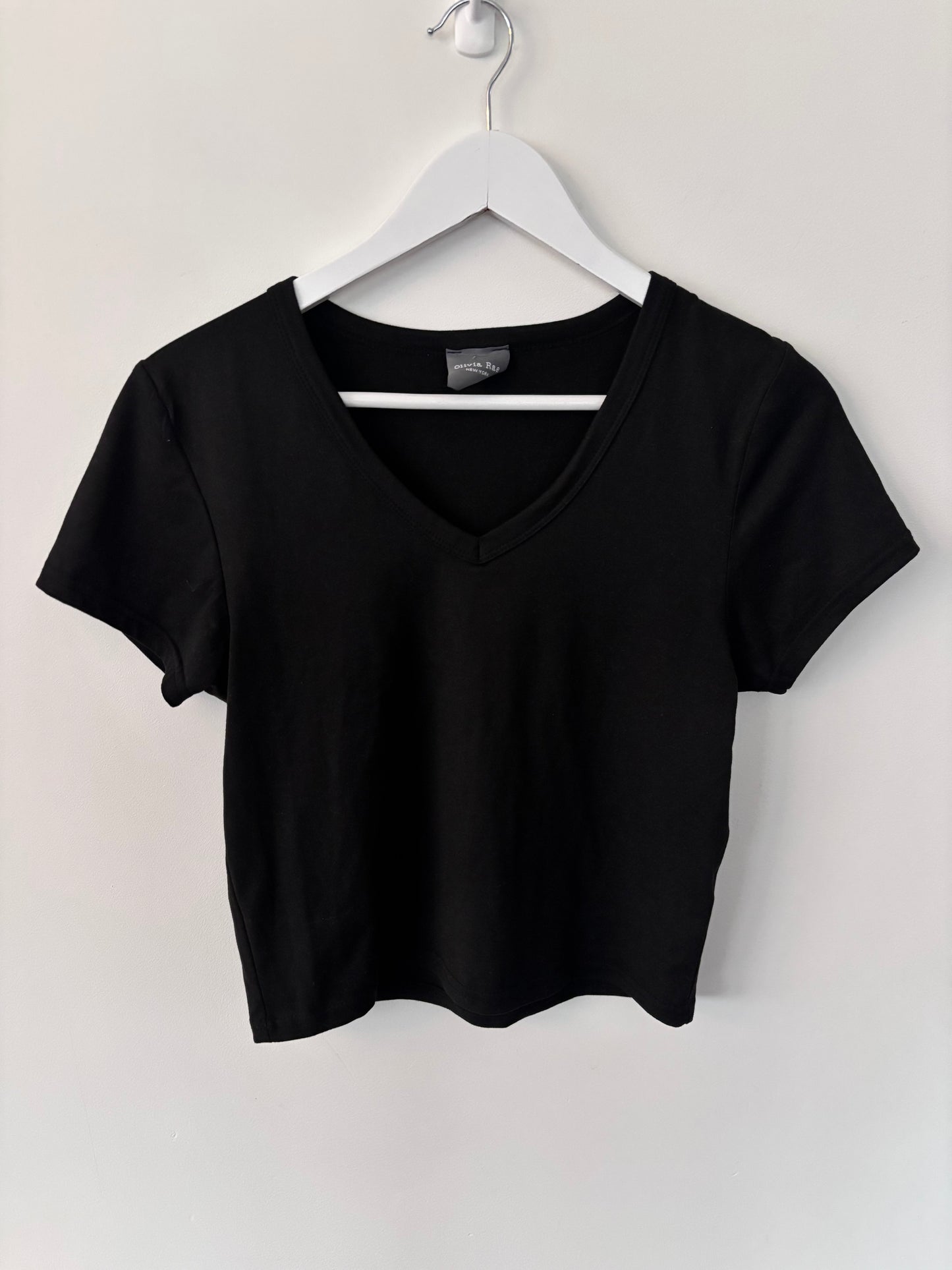 Olivia Rae Soft Black T Shirt | Sz Small