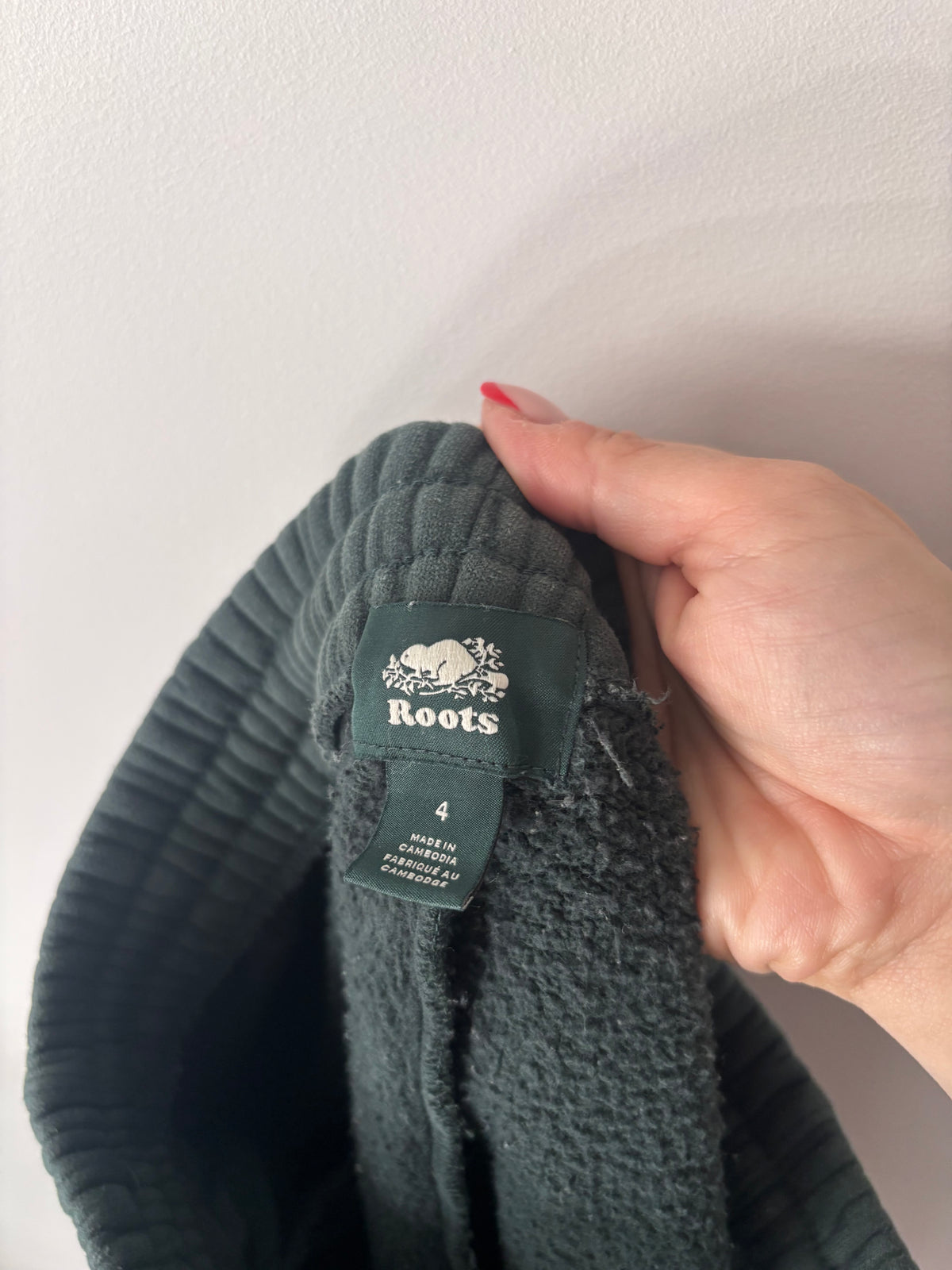 Roots Cloud One Fit Sweatpant (Gender free) in Dark Green | Sz Large (fit medium/large)