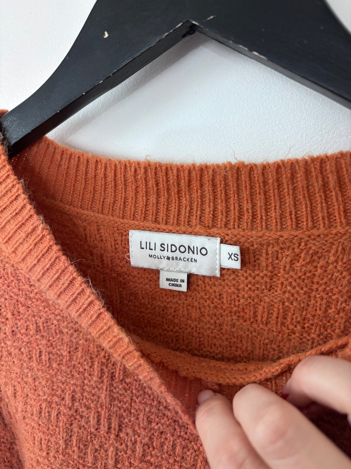 Lili Sidonio Puffed Shoulder Sweater | Sz XS (fits sz Small)