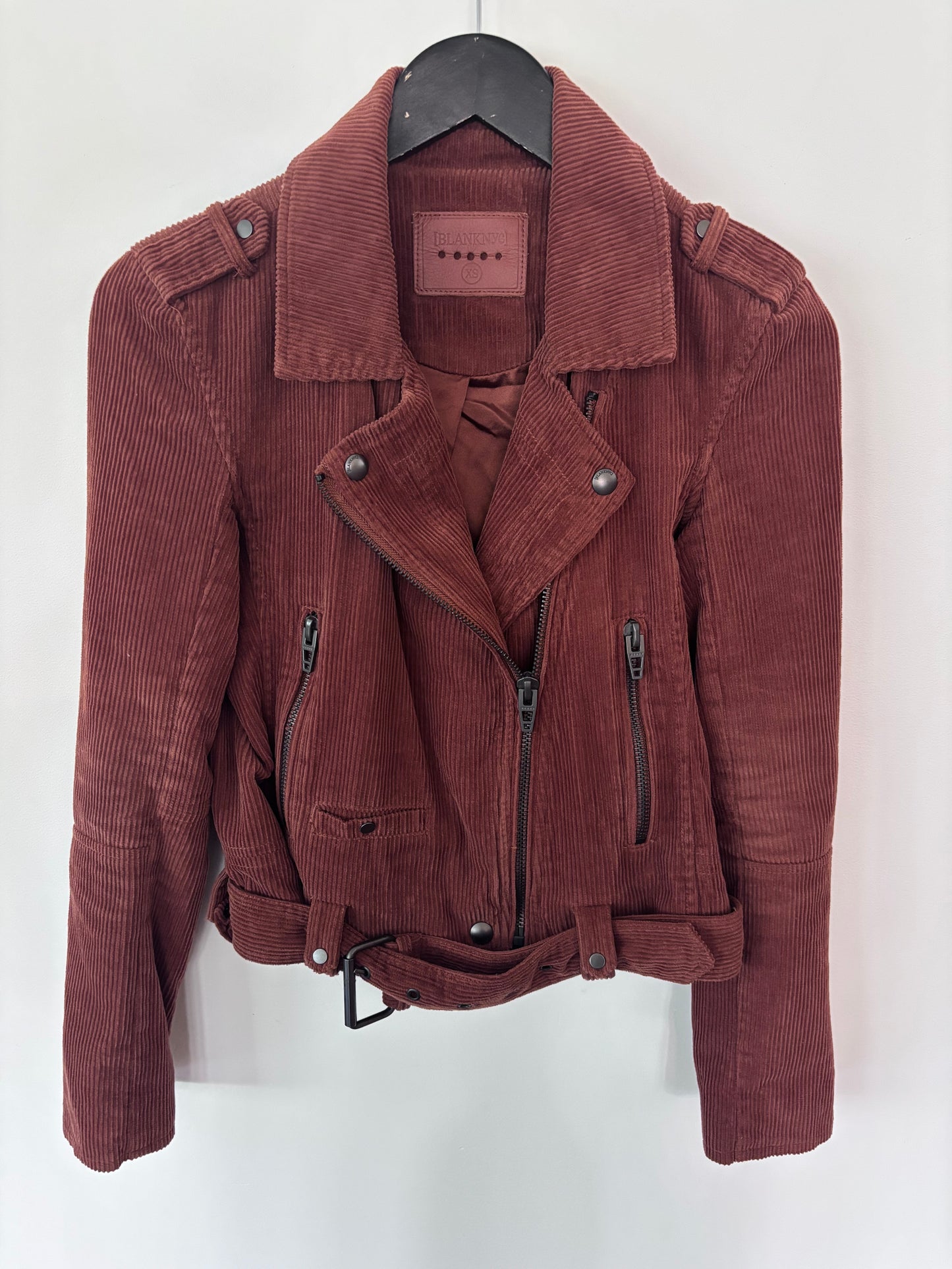 BlankNYC Brown Motto Jacket | Sz XS