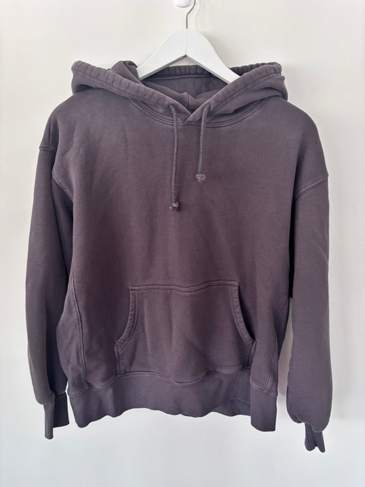 TNA CozyAF Fleece Dark Grey Hoodie | Sz 1/Small