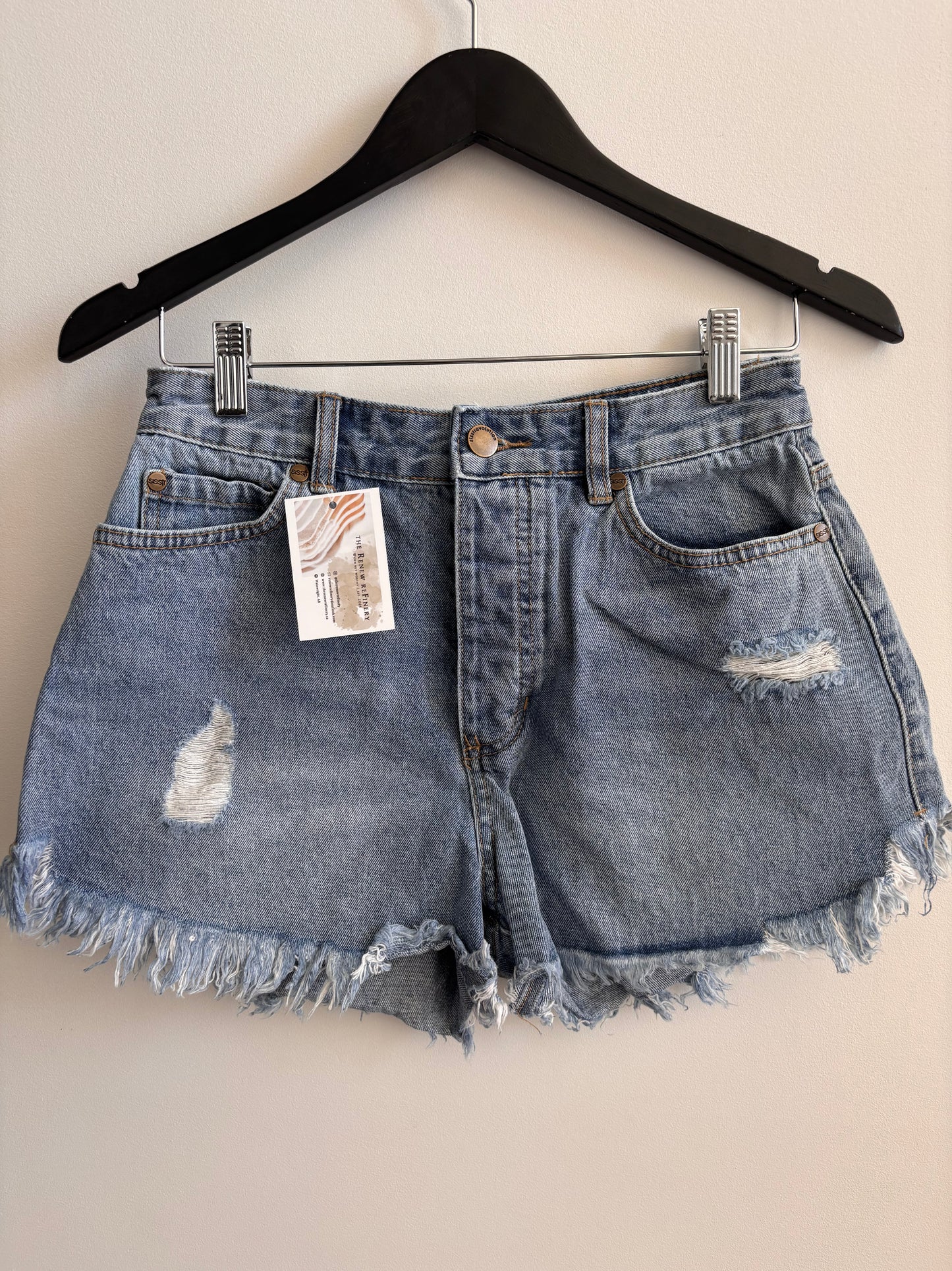 Sisstrevolution Denim shorts with Freyed Hem | 28