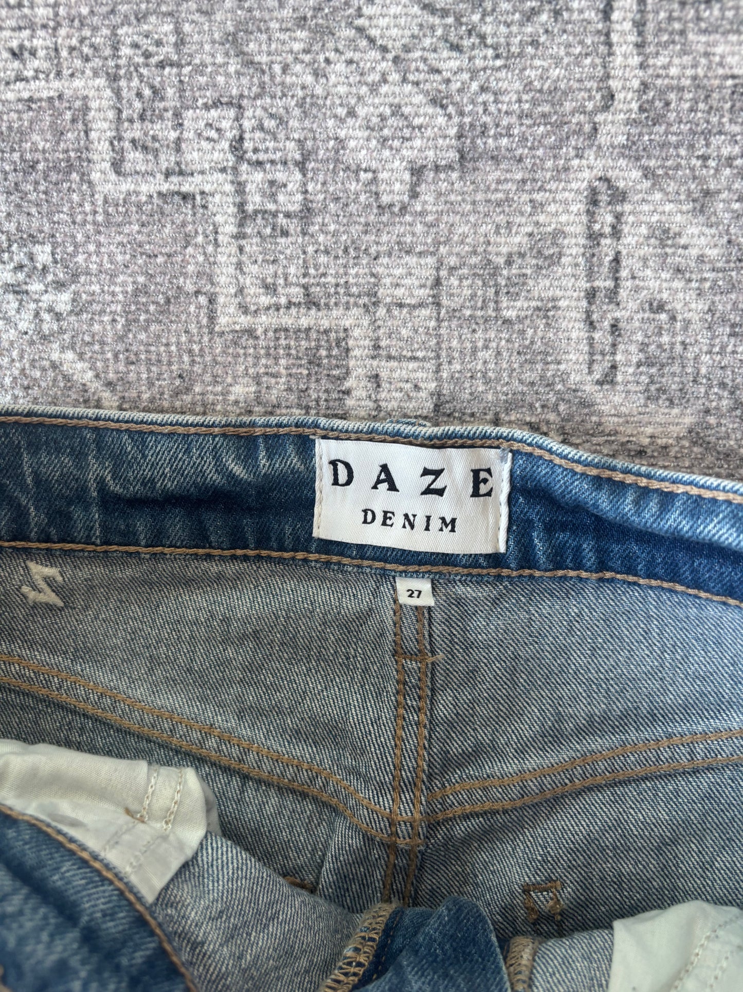 Daze Denim The Cuffed Venice Barrel Jeans | Sz 27