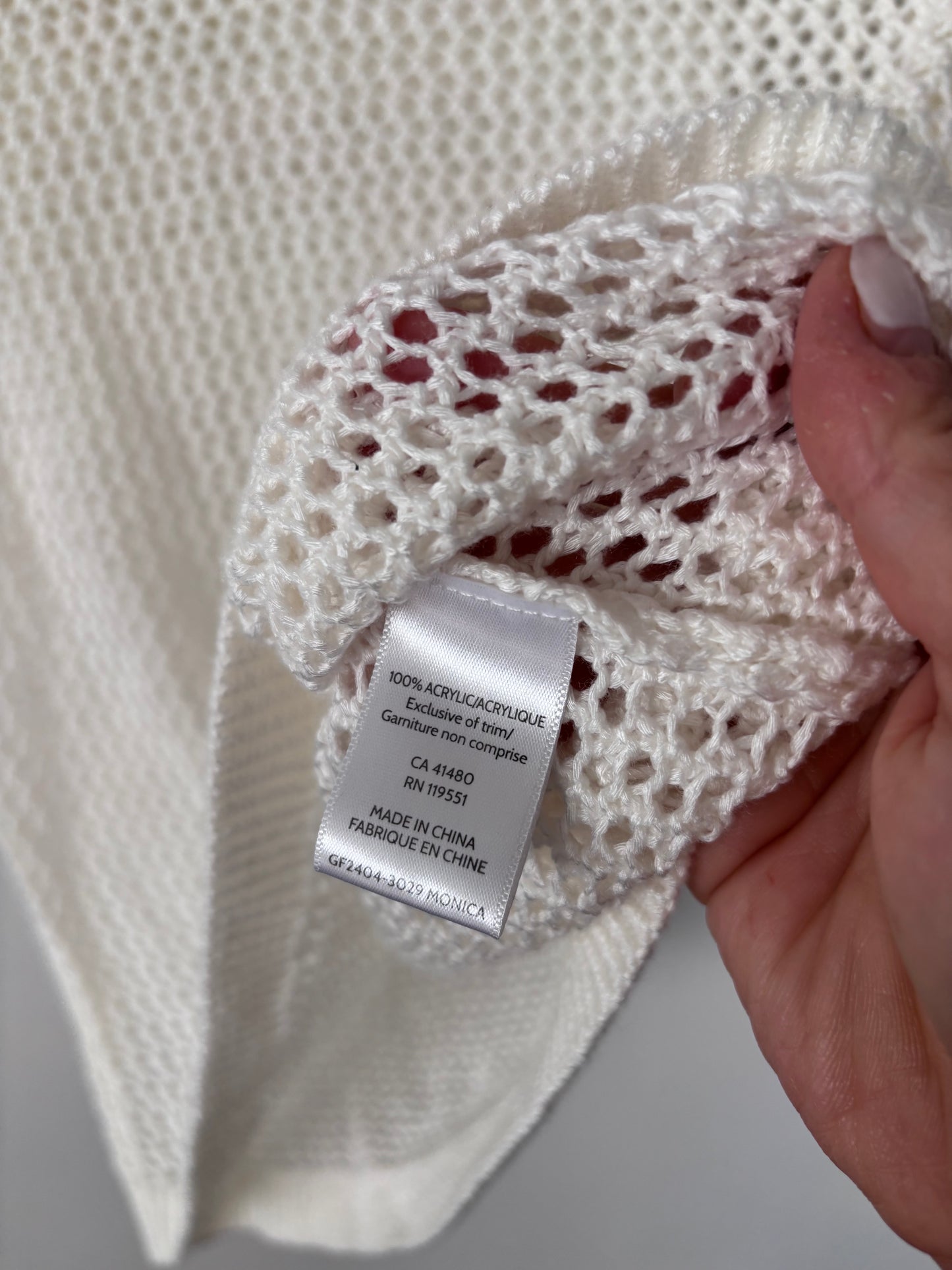 Gentle Fawn Monica Knit Tank in White | Sz XL