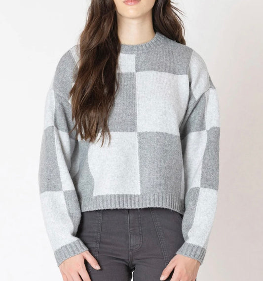 Dex NWT Colourblock Grey Sweater | Sz XS (M69C1)