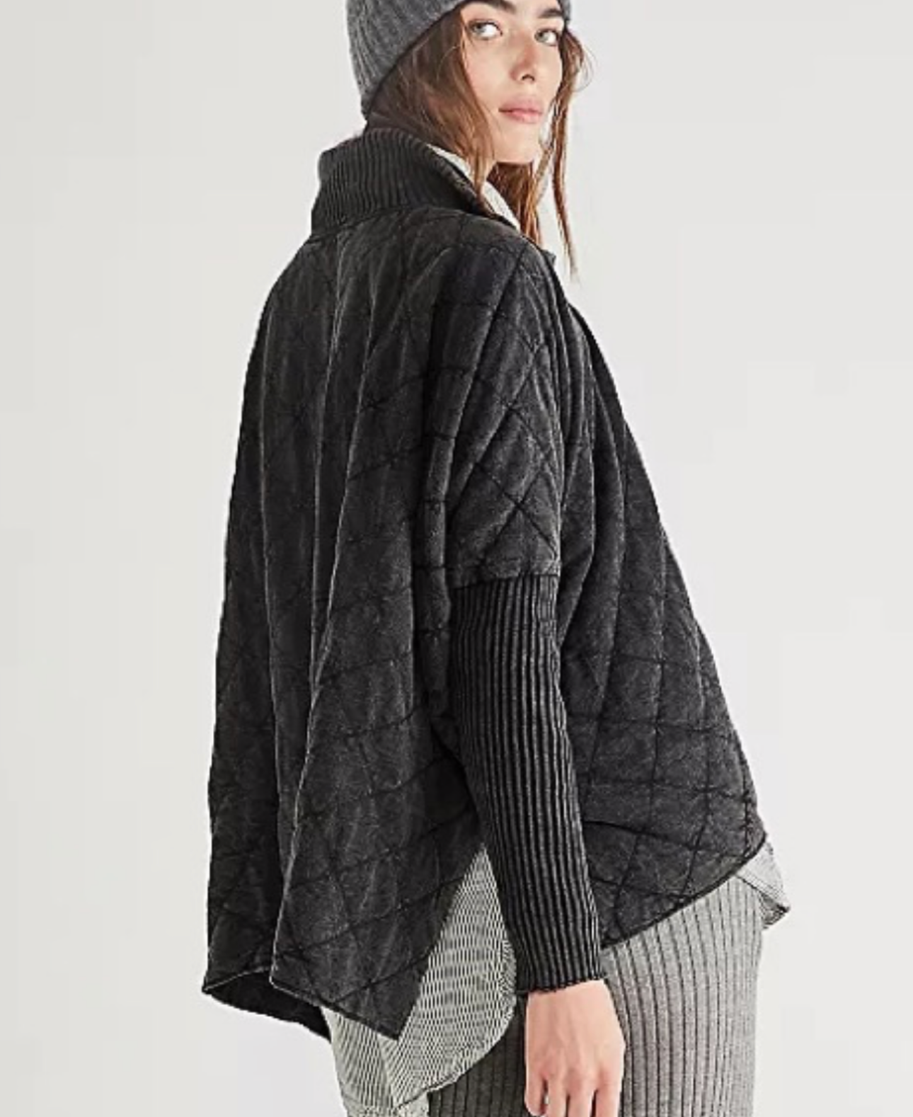 Free People Shiloh Quilted Sweater | small