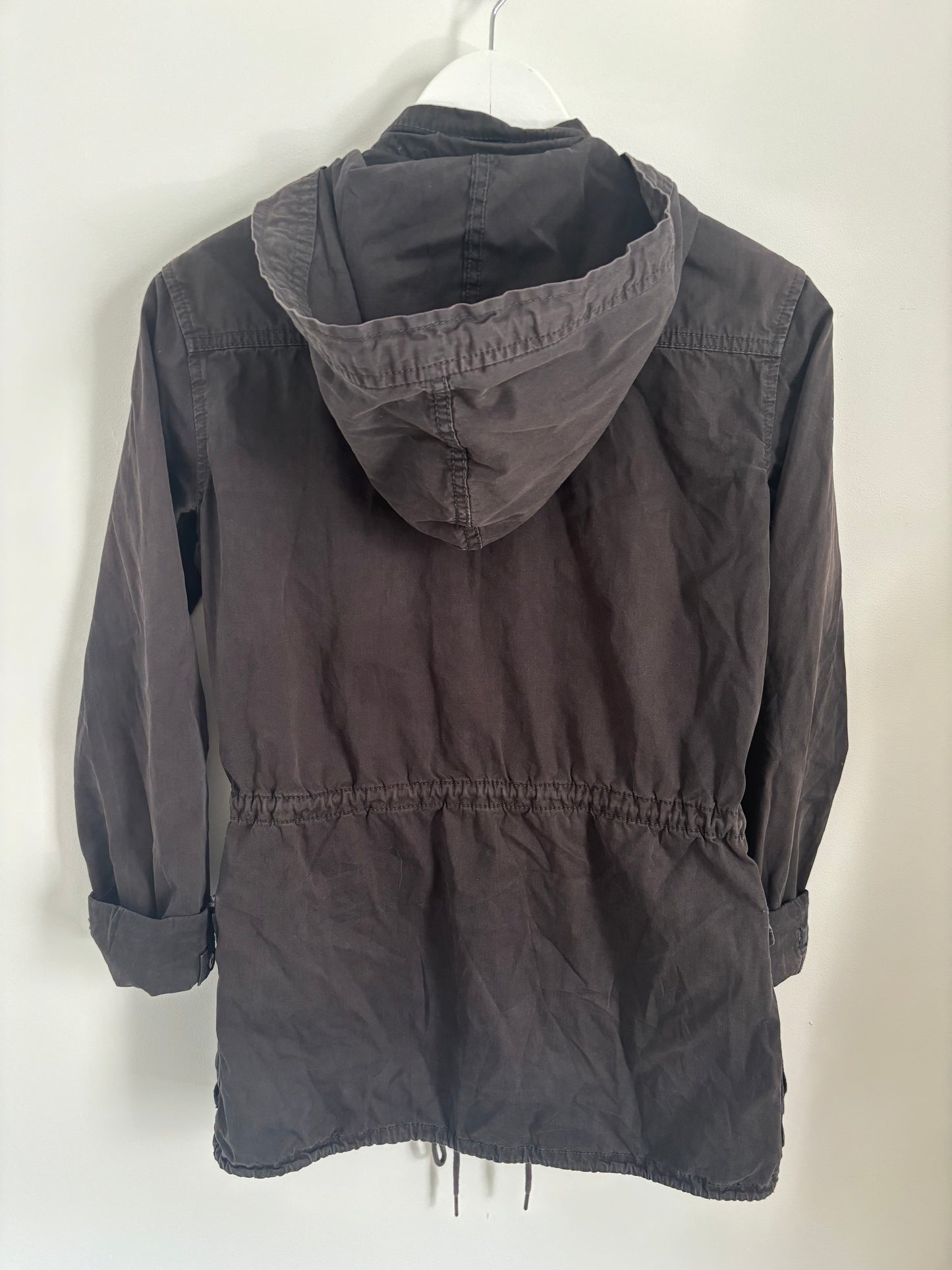 Talula / Aritzia Trooper Black Jacket | XXS (oversized, flaws)