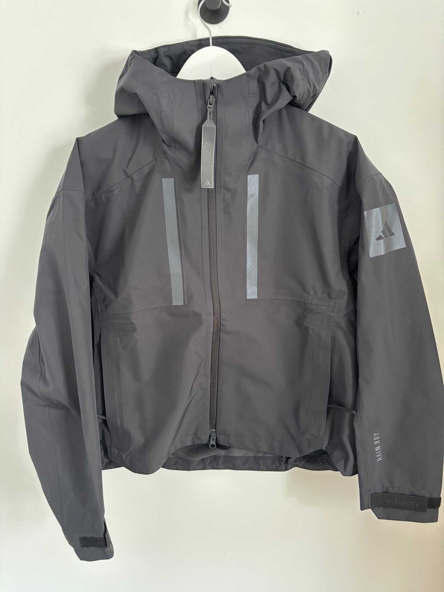 Adidas NWT Hooded Raincoat | XS (oversized fit)
