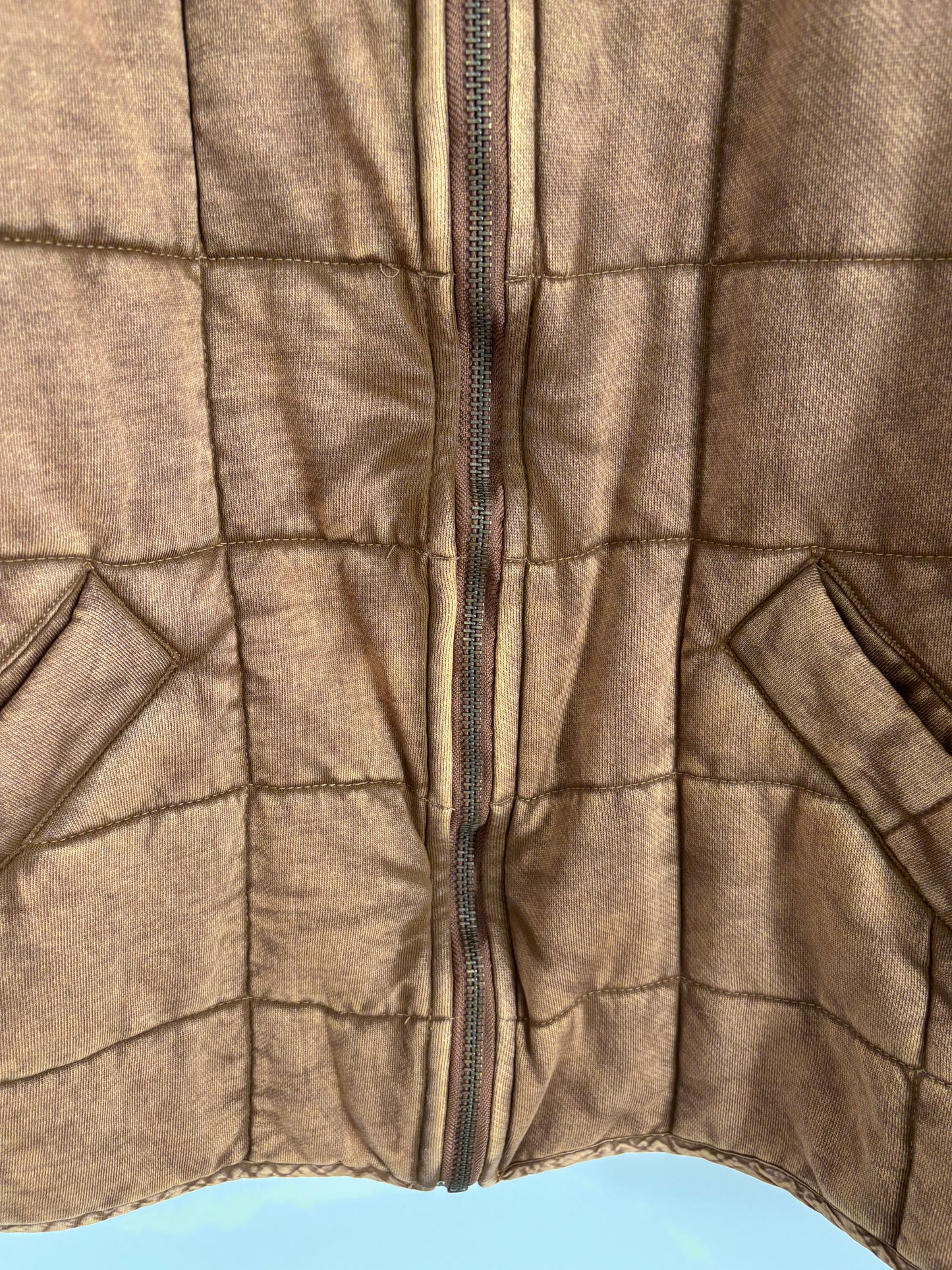 Free People Toasted Coconut Quilted Dolman Jacket | Medium (very oversized)