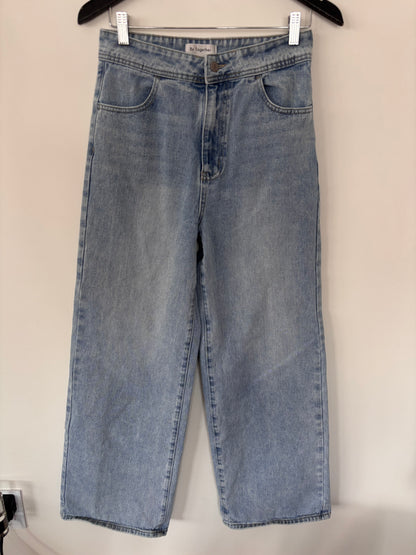 By Together Light Wash Wide Leg Jeans | Sz Medium (about sz 27)
