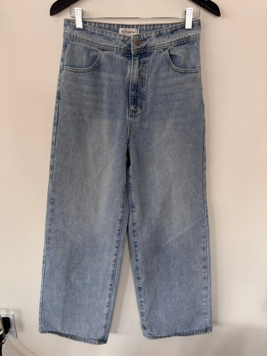 By Together Light Wash Wide Leg Jeans | Sz Medium (around 27/28)