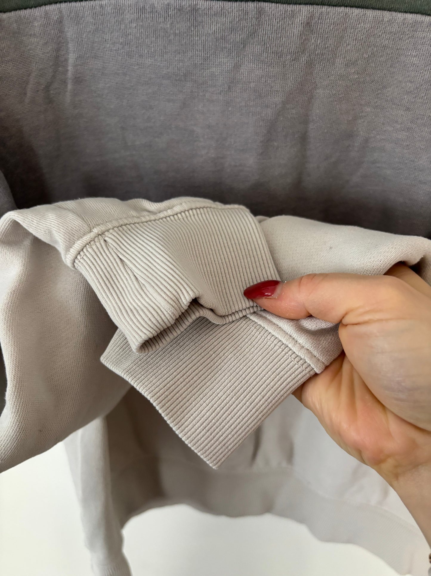 Tentree Fleece Colour Block Crewneck | Sz Medium (J01C3)