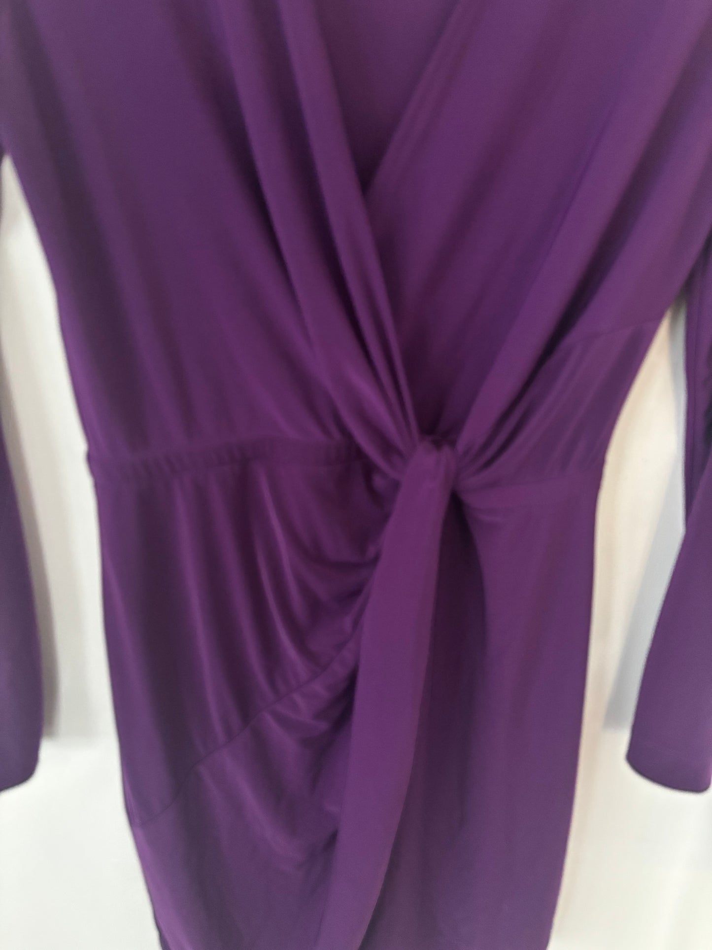 Babaton Jeff Faux Wrap Dress | Sz Small (J17C3)