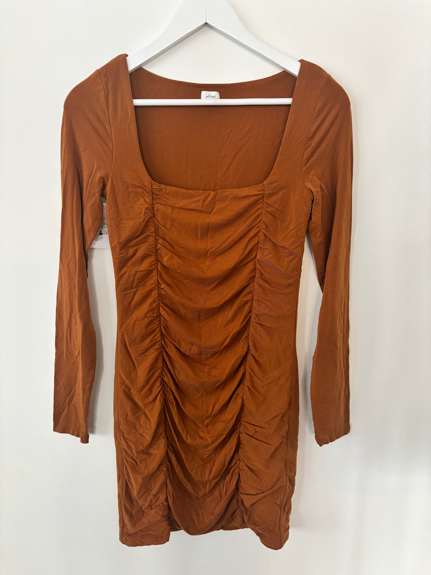 Wilfred Rouched Lydia Dress | Sz Medium (J10C3)