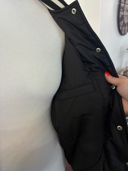 Aritzia TNA Stadium Bomber Jacket | Sz Medium Oversized
