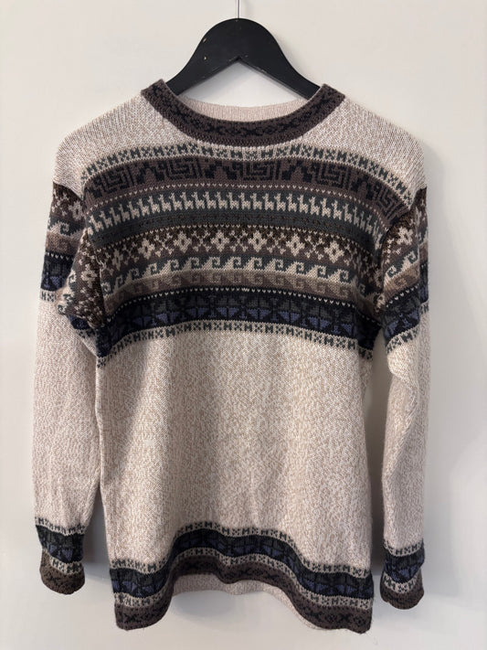 Handmade Sweater (brown) | Sz Small/Medium