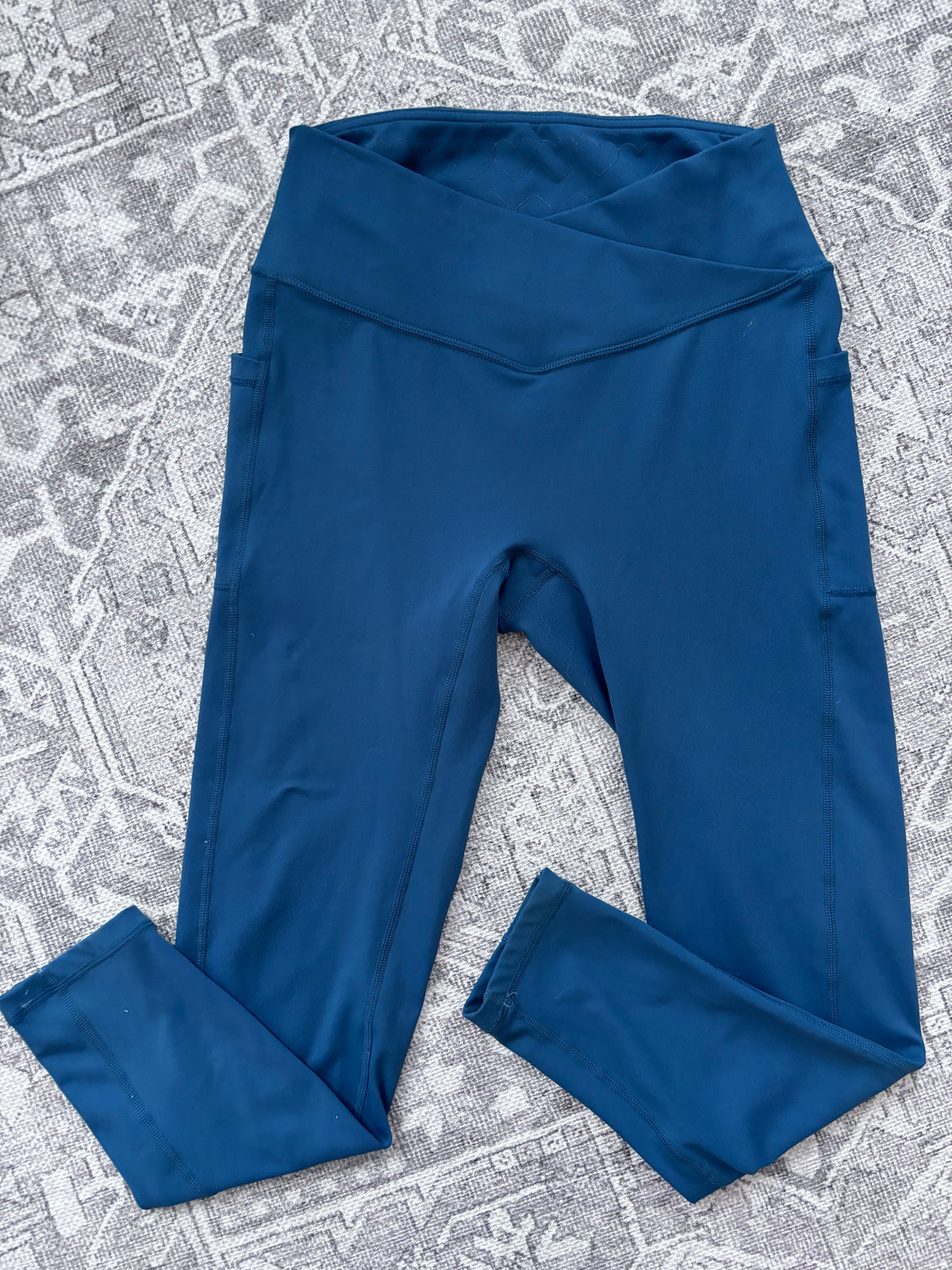 Arro Athletics Teal Leggings | Sz Large
