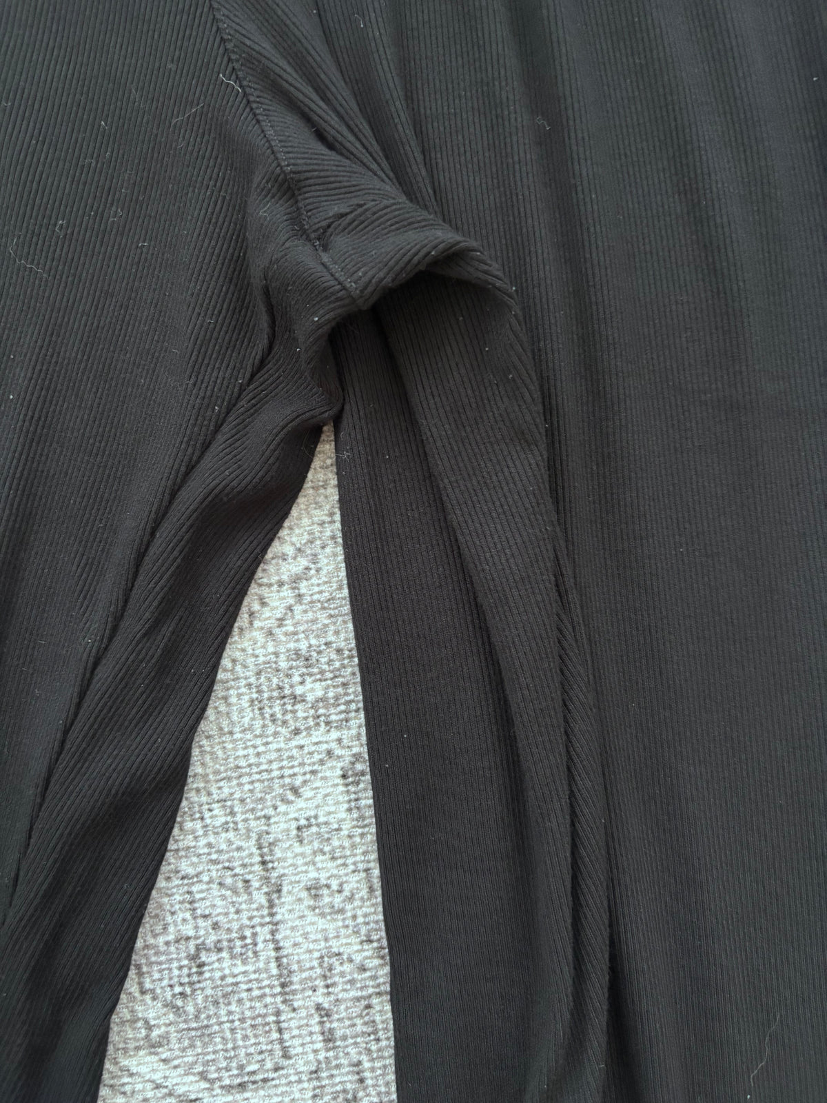 Gentle Fawn Greer Ribbed Black Pants | Sz Medium