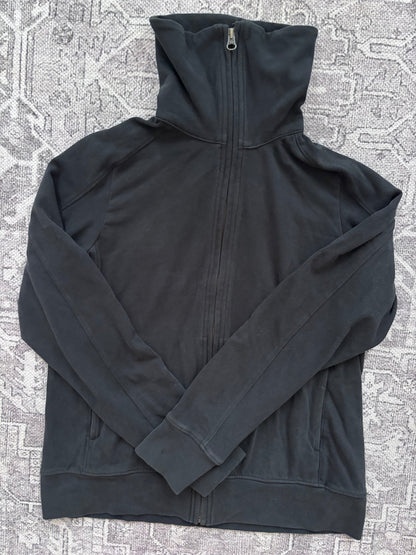Pact Organic Cotton Cloudknit Zip Sweater | Sz Small