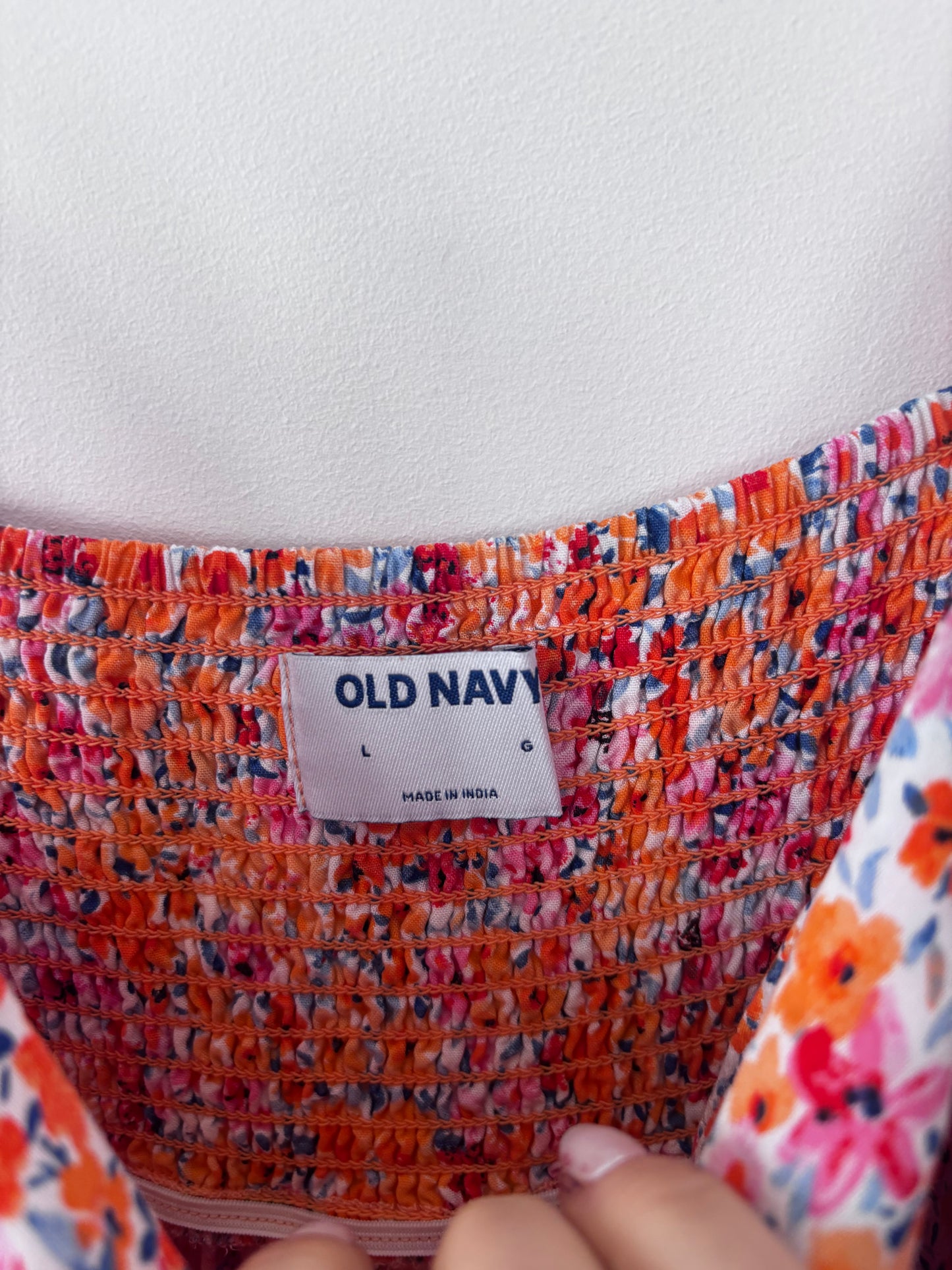 Old Navy Lightweight Fit & Flare Floral Dress | Sz Large