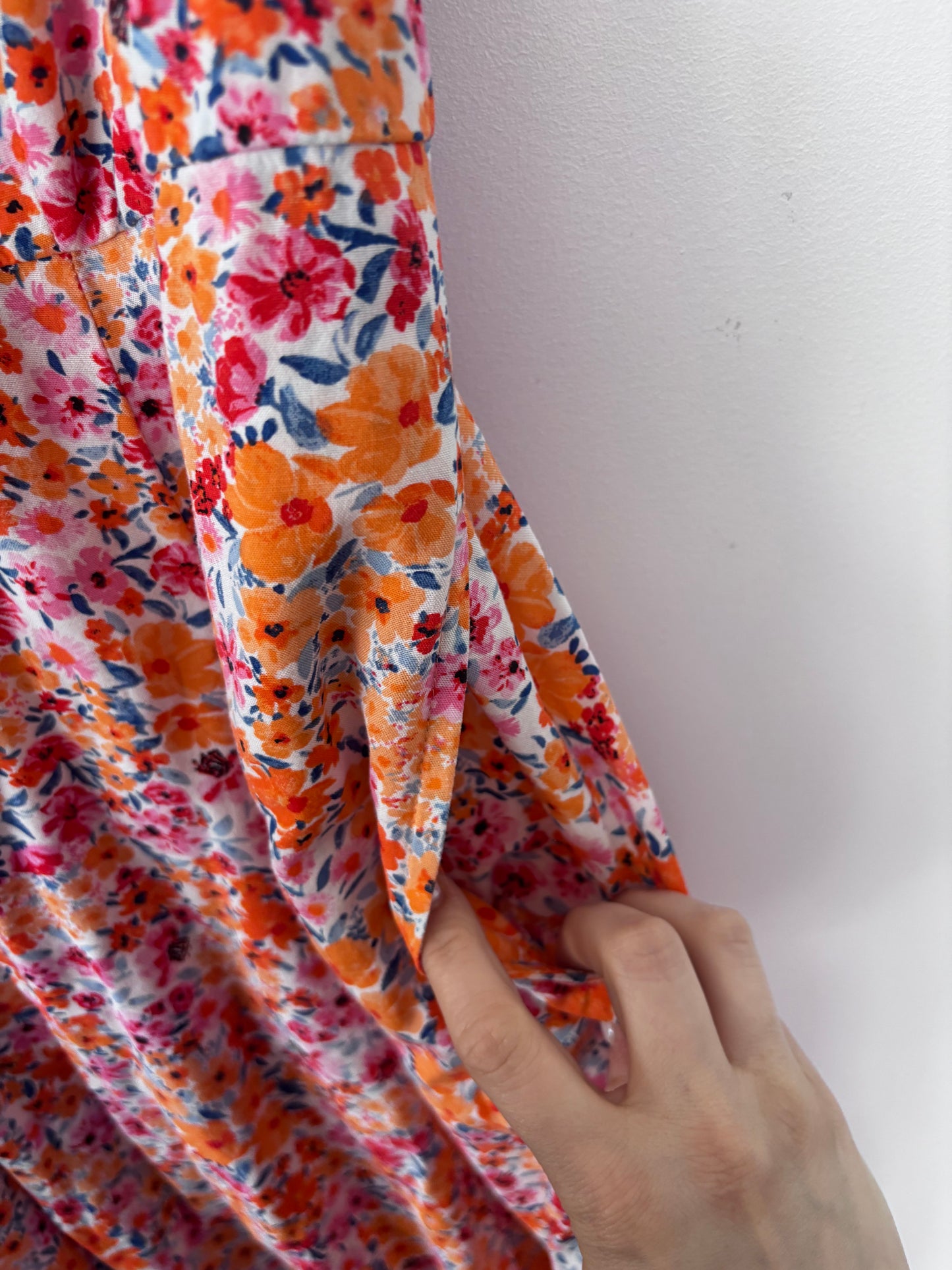 Old Navy Lightweight Fit & Flare Floral Dress | Sz Large