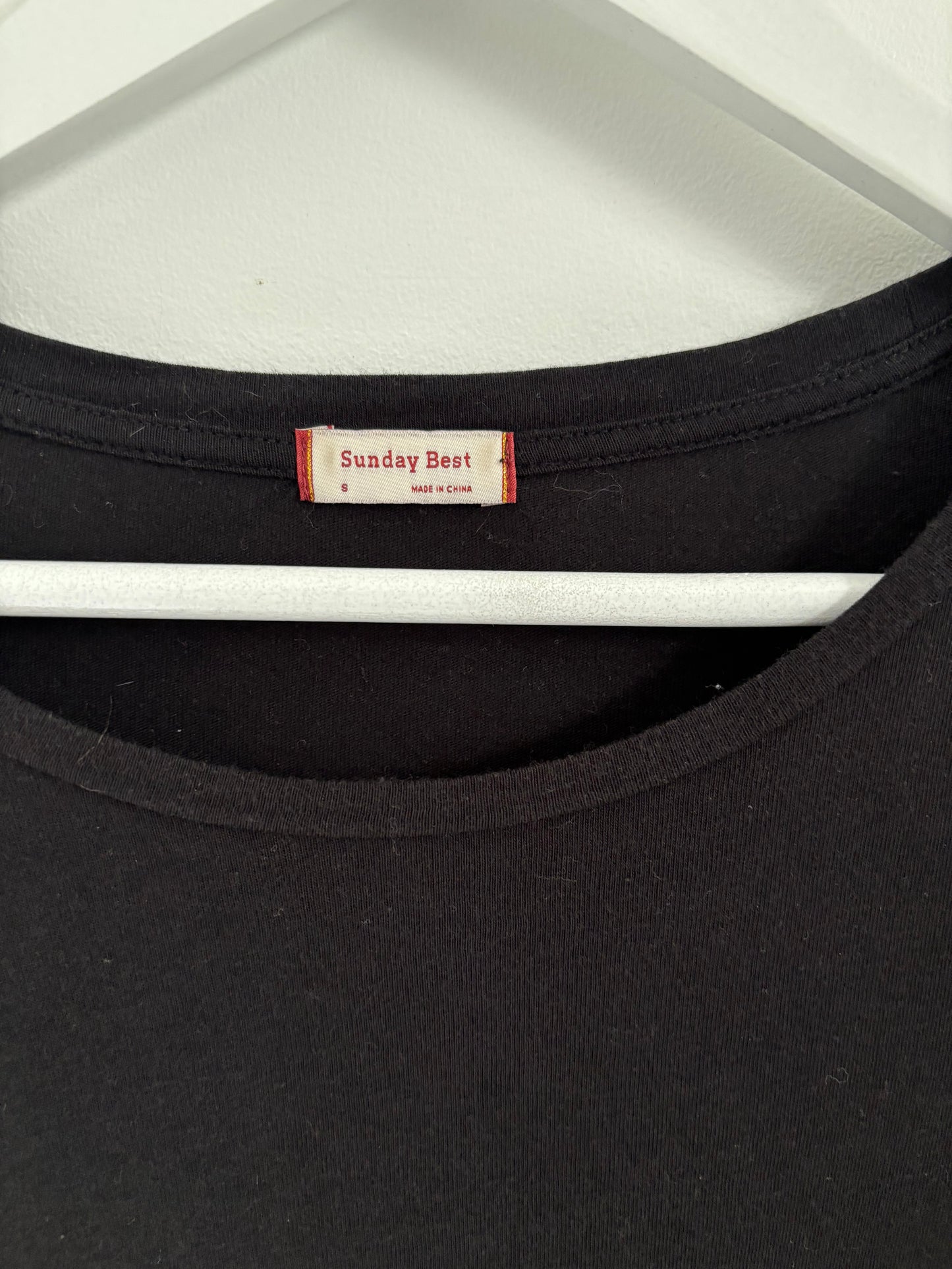 Sunday Best Shirt with Ruffle Shoulder | Small