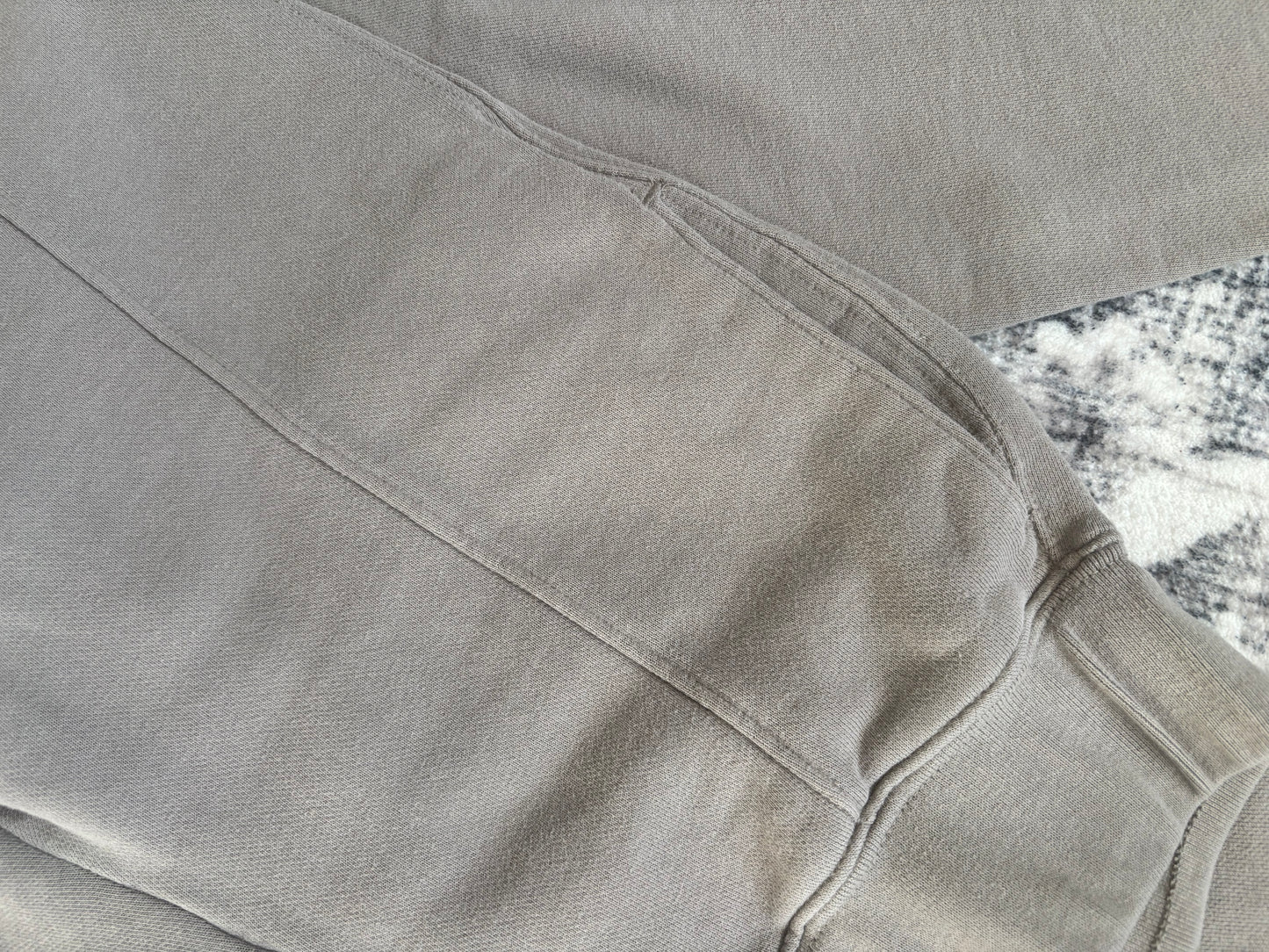 Abercrombie Taupe Cuffed Sweat Pants | Sz Small (J51L9)