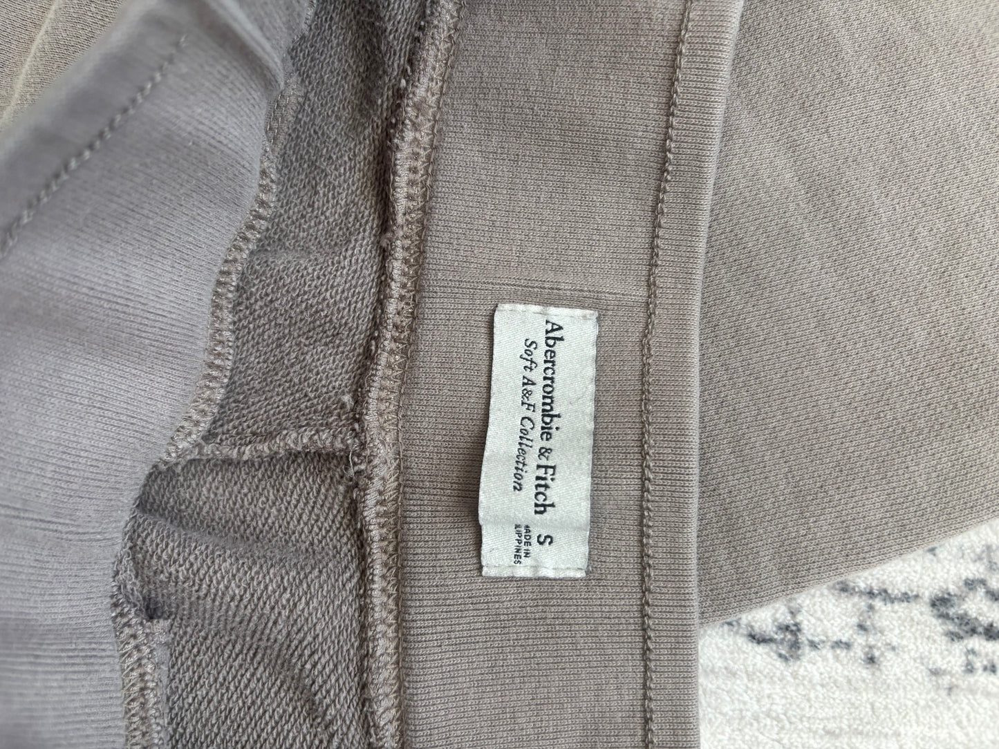 Abercrombie Taupe Cuffed Sweat Pants | Sz Small (J51L9)