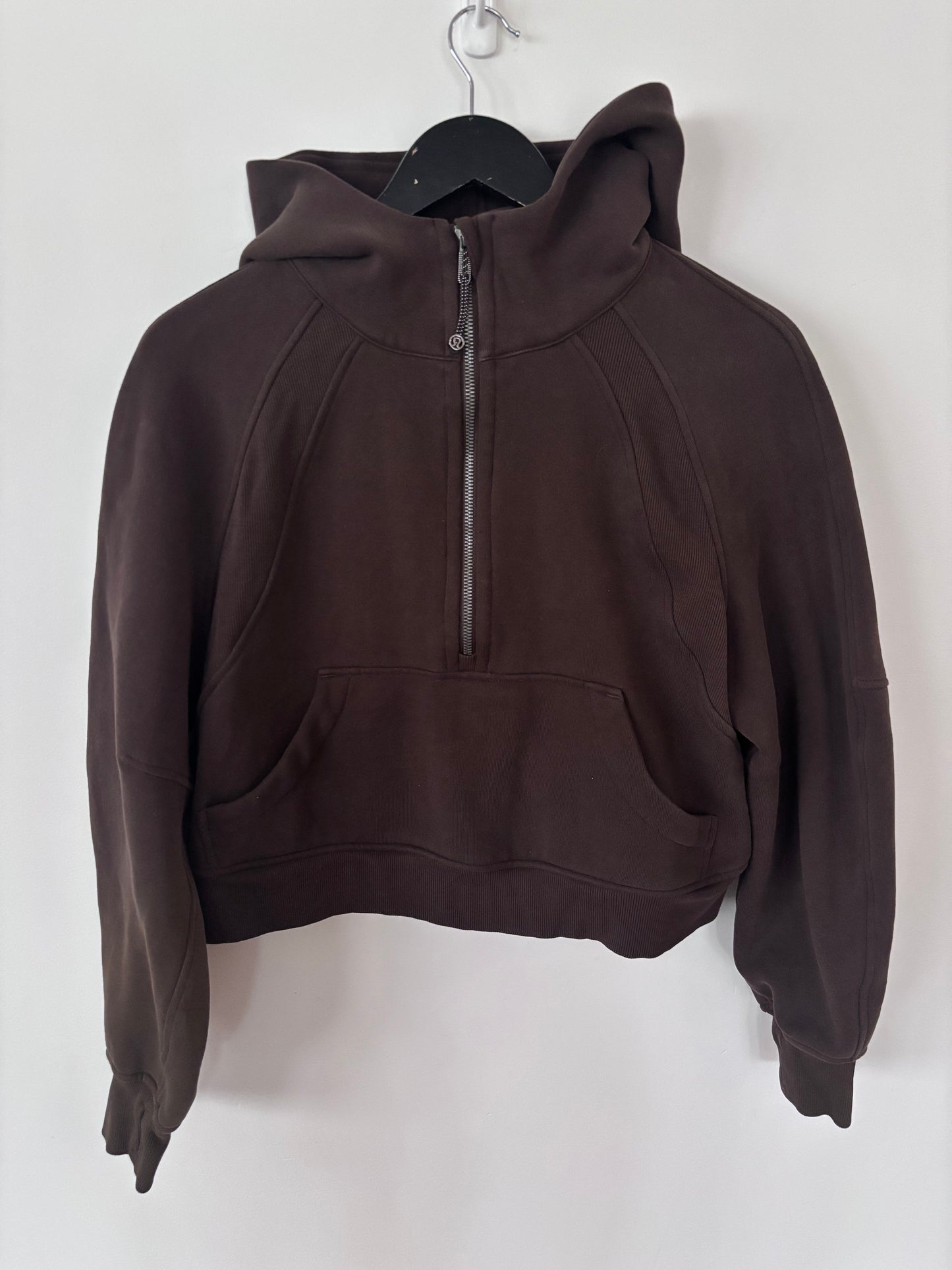 Lululemon Scuba Oversized Half-Zip Hoodie Lava Cake | Sz Xs/S