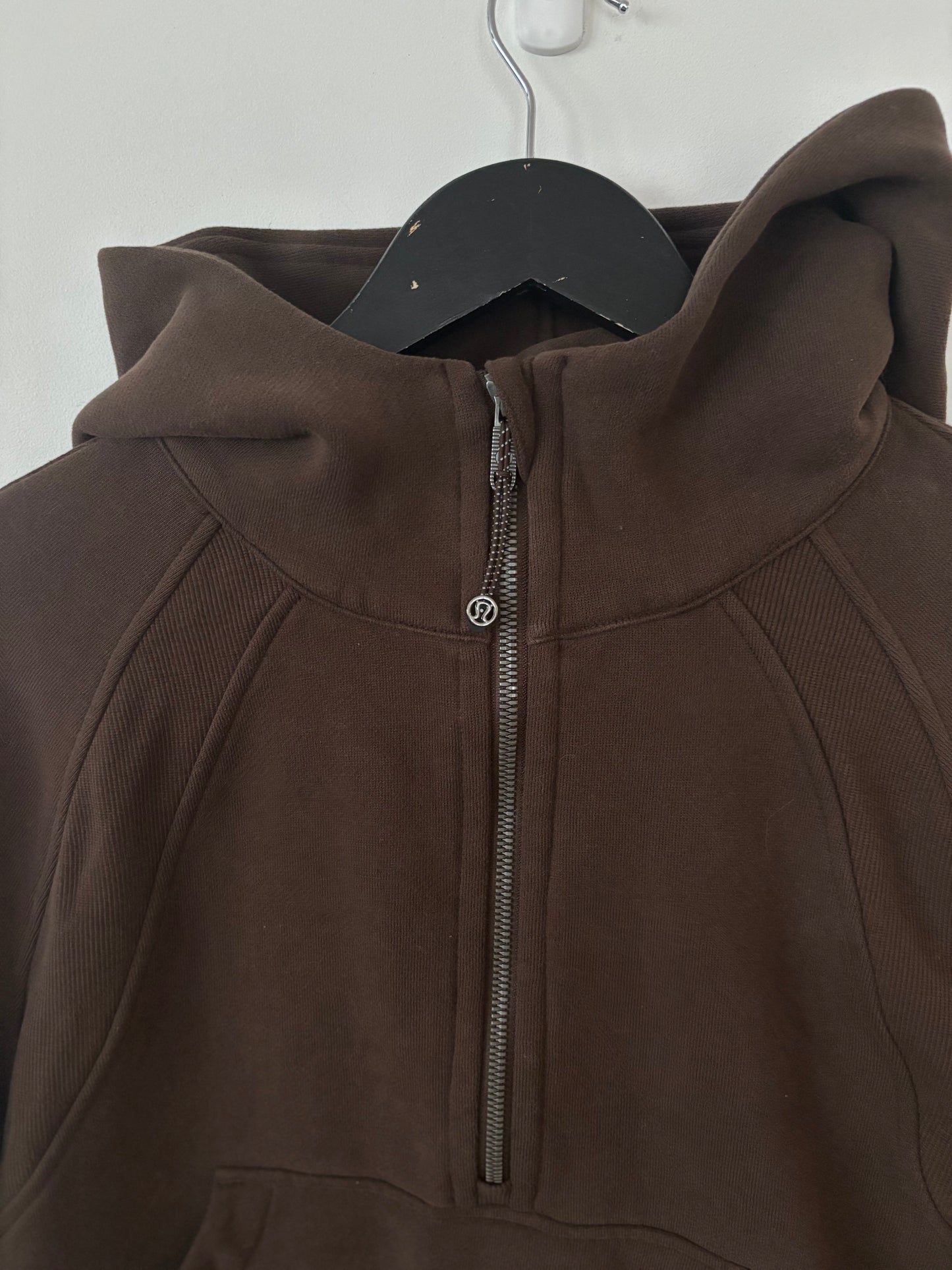 Lululemon Scuba Oversized Half-Zip Hoodie Lava Cake | Sz Xs/S