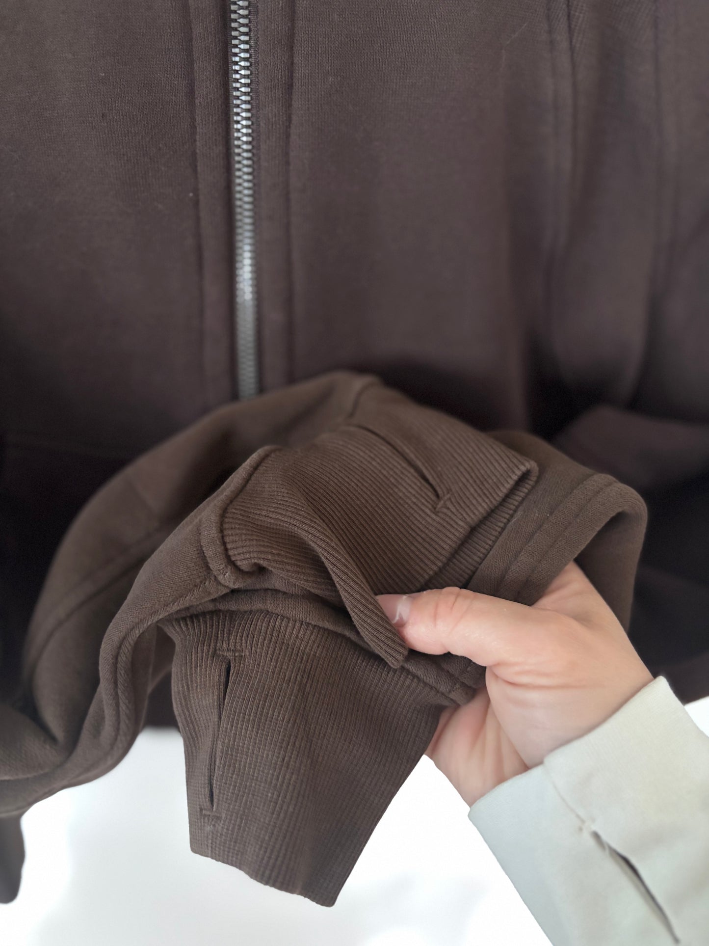 Lululemon Scuba Oversized Half-Zip Hoodie Lava Cake | Sz Xs/S