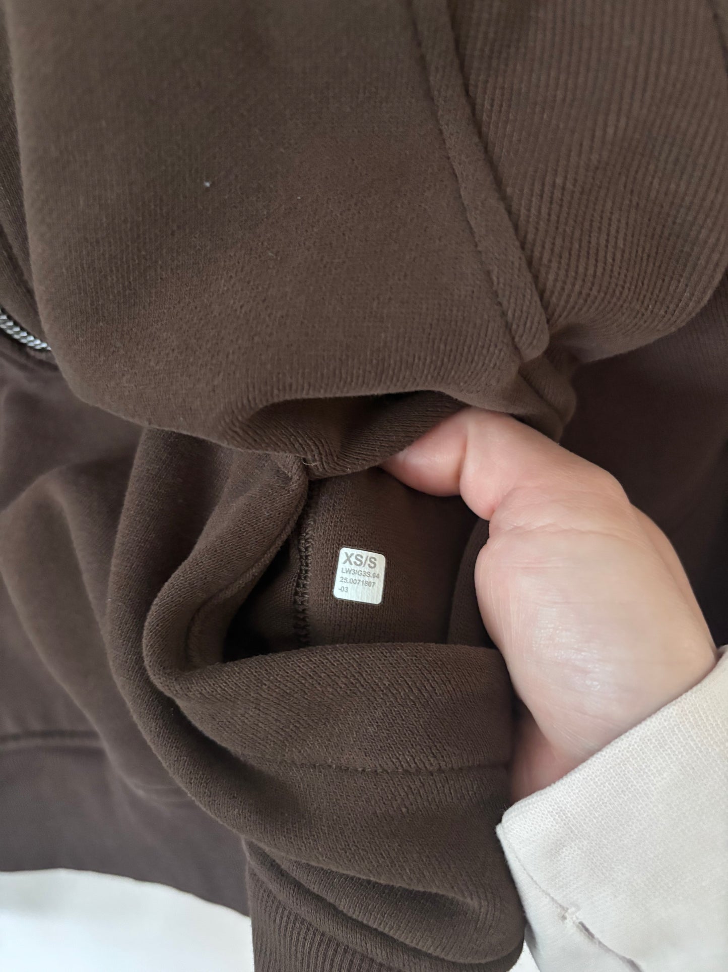 Lululemon Scuba Oversized Half-Zip Hoodie Lava Cake | Sz Xs/S