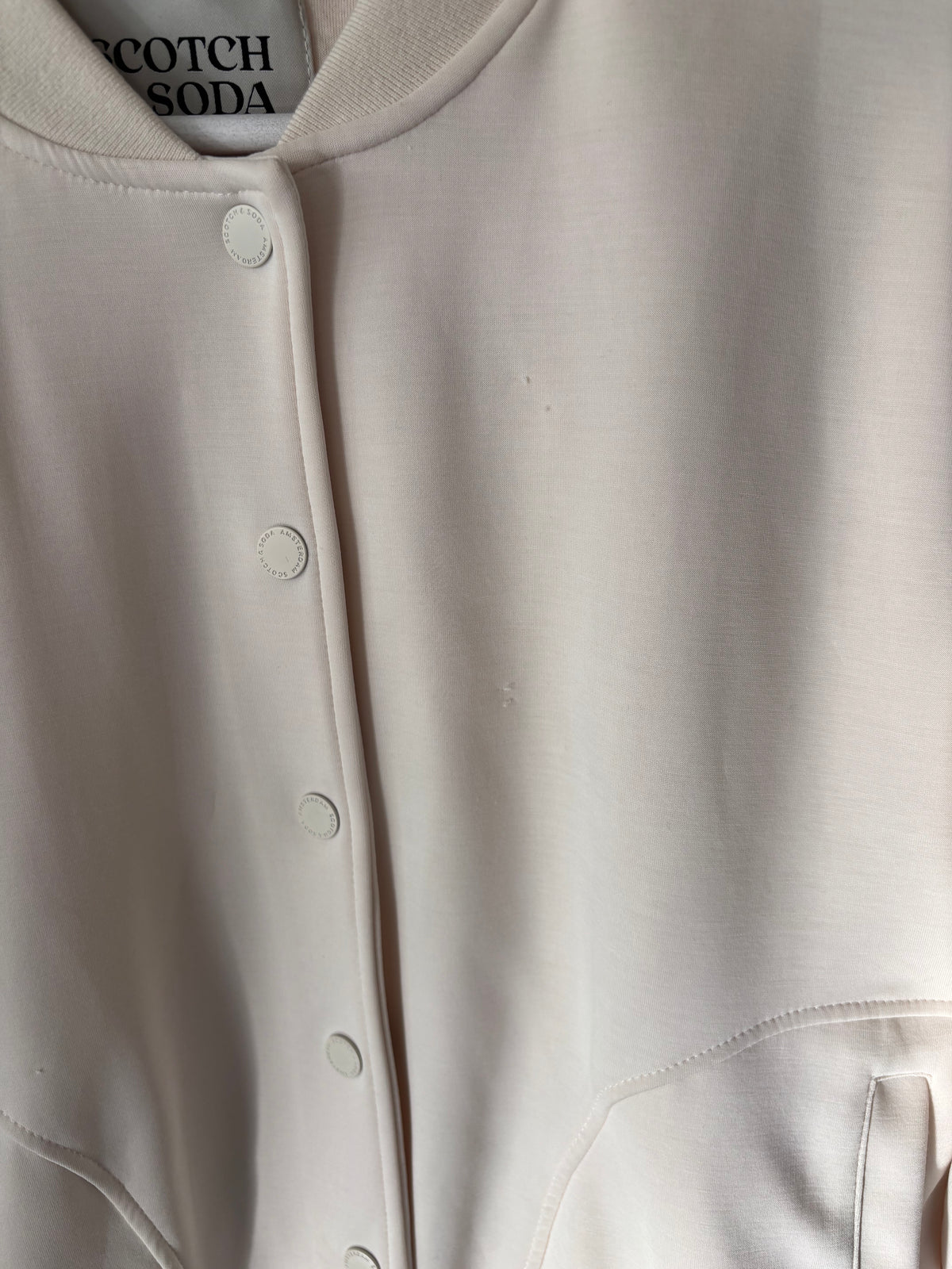 Scotch & Soda Soft Bomber Jacket | Sz Small (flaw)