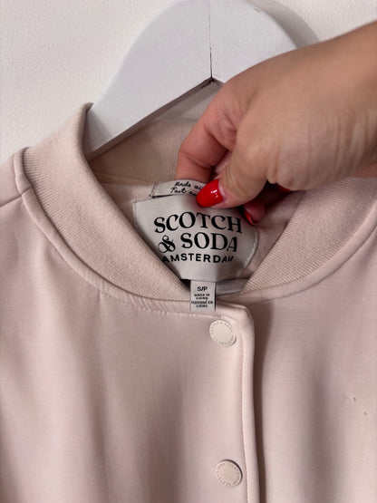 Scotch & Soda Soft Bomber Jacket | Sz Small (flaw)