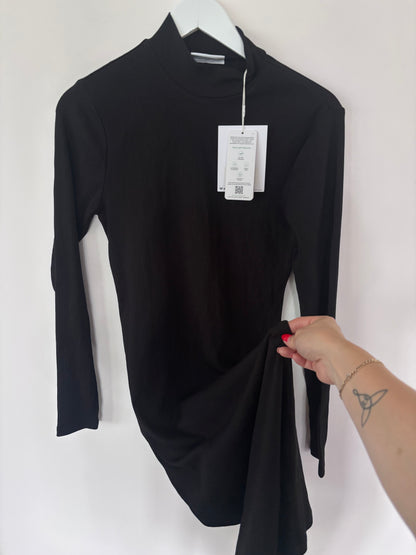 Minimum Long Sleeve Black Dress NWT | Sz Large