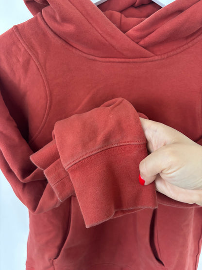lululemon Loungeful Hoodie in Red Brick | Sz 6