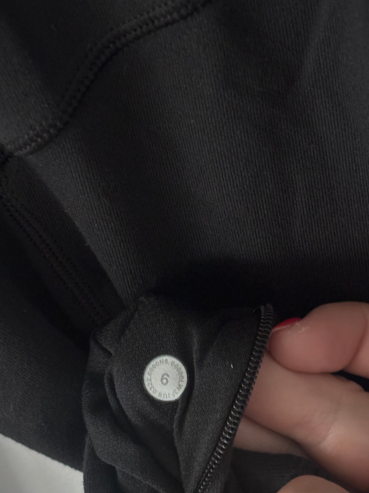 Lululemon Its Rulu Run Long Sleeve Shirt In Black | Sz 6