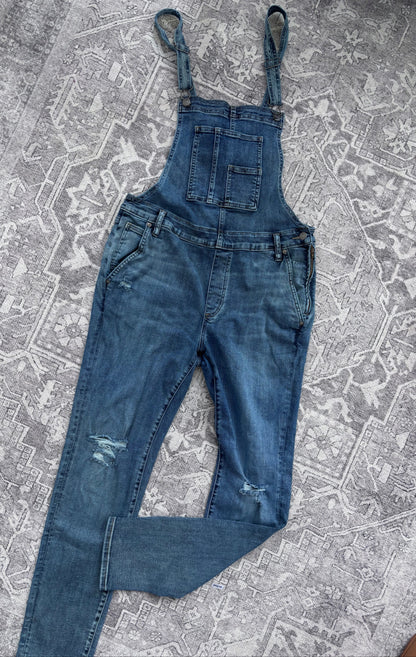 Silver Jeans Denim Overalls | Sz Large