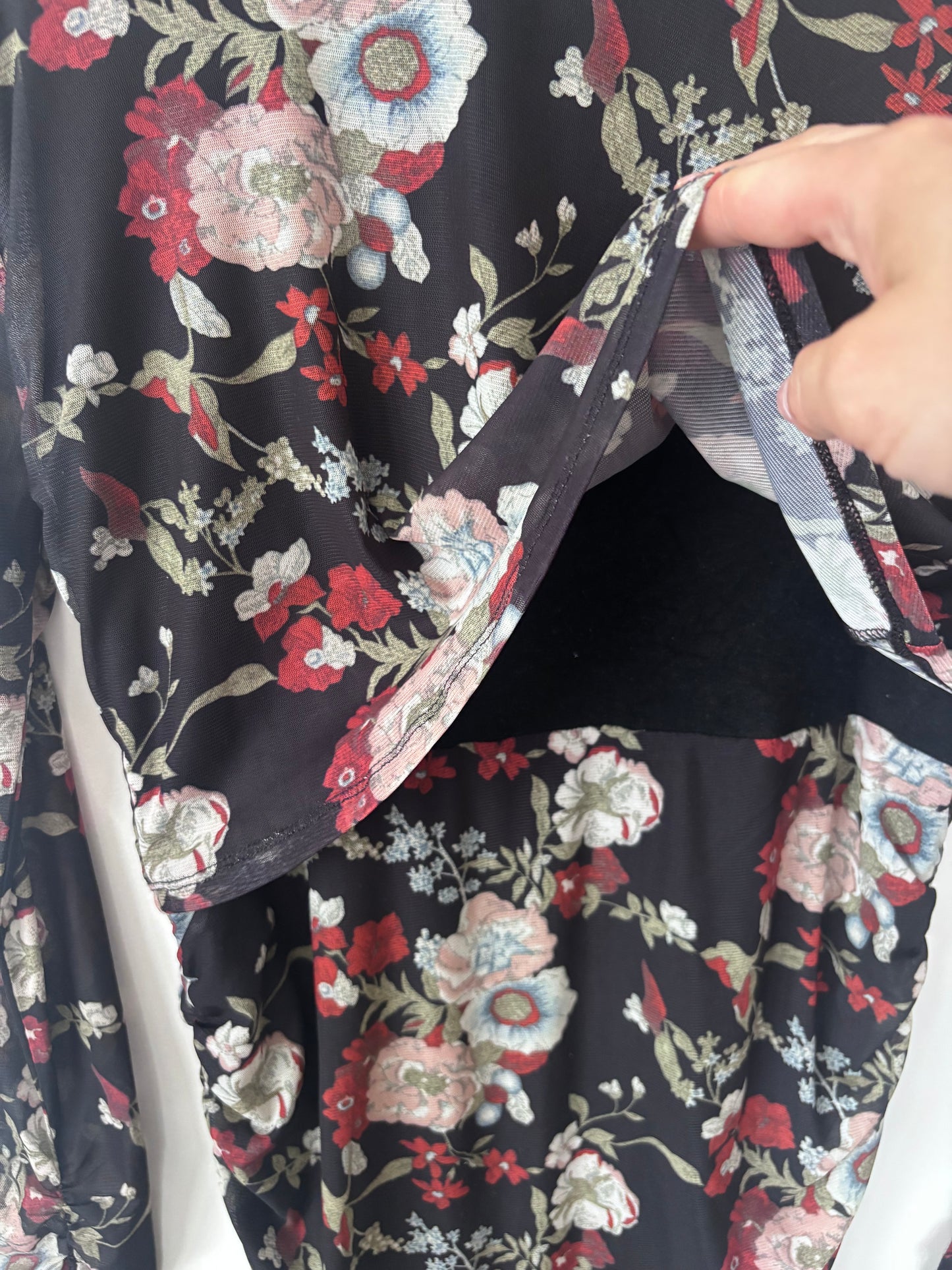 Ripe Wild Bloom Maternity/Nursing Dress | Sz Medium