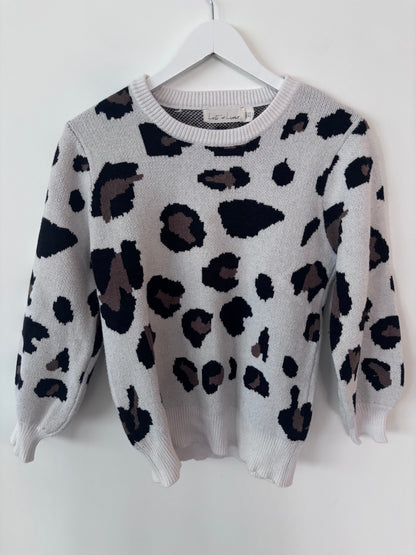 Lost in Lunar Animal Print Sweater | Sz XS (would fit sz Small)
